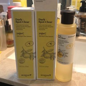 Skinfood yuja c dark spot clear essence lot of 2